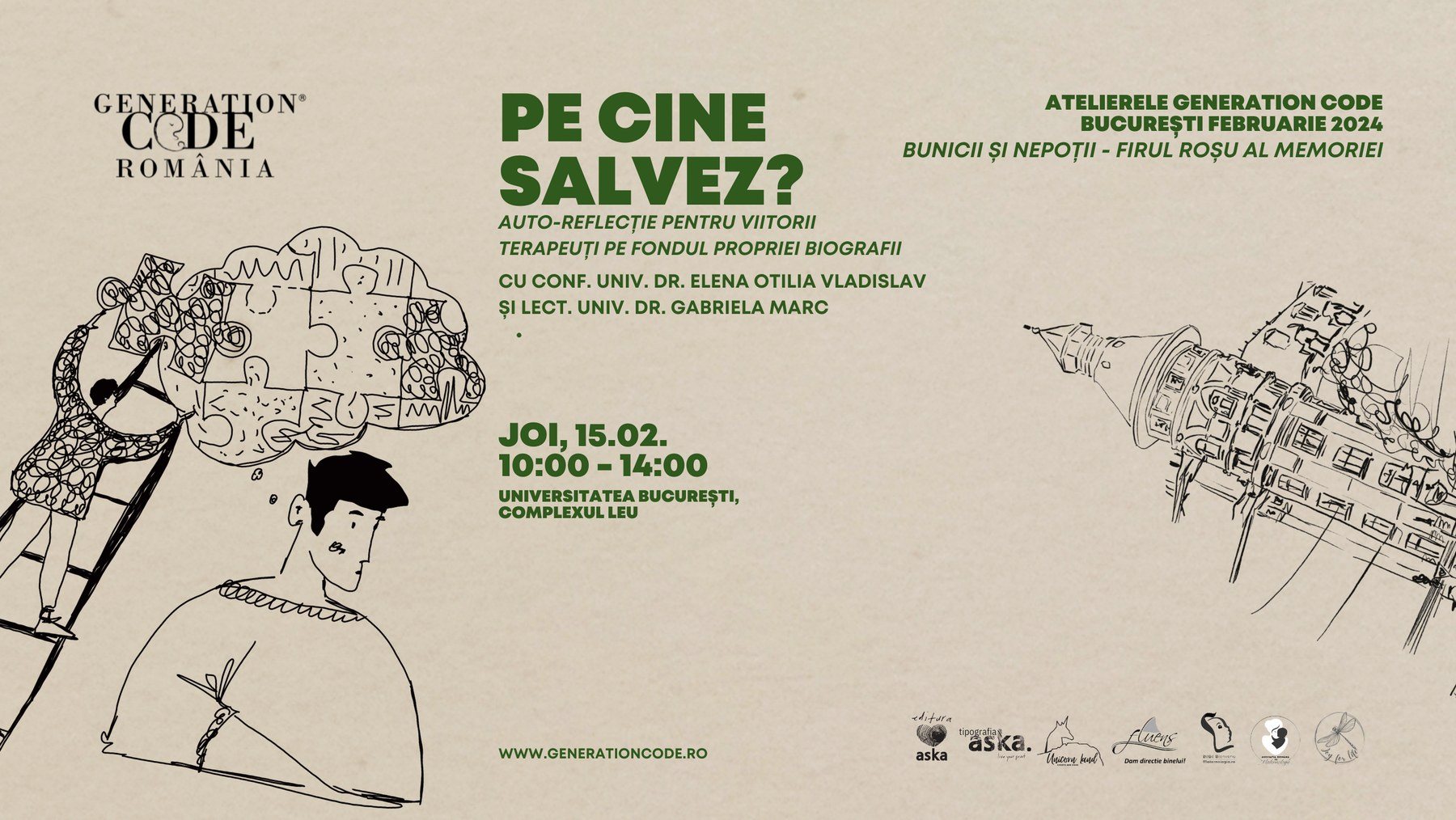 Facebook cover, Bucharest, February 2024: whom do I save?