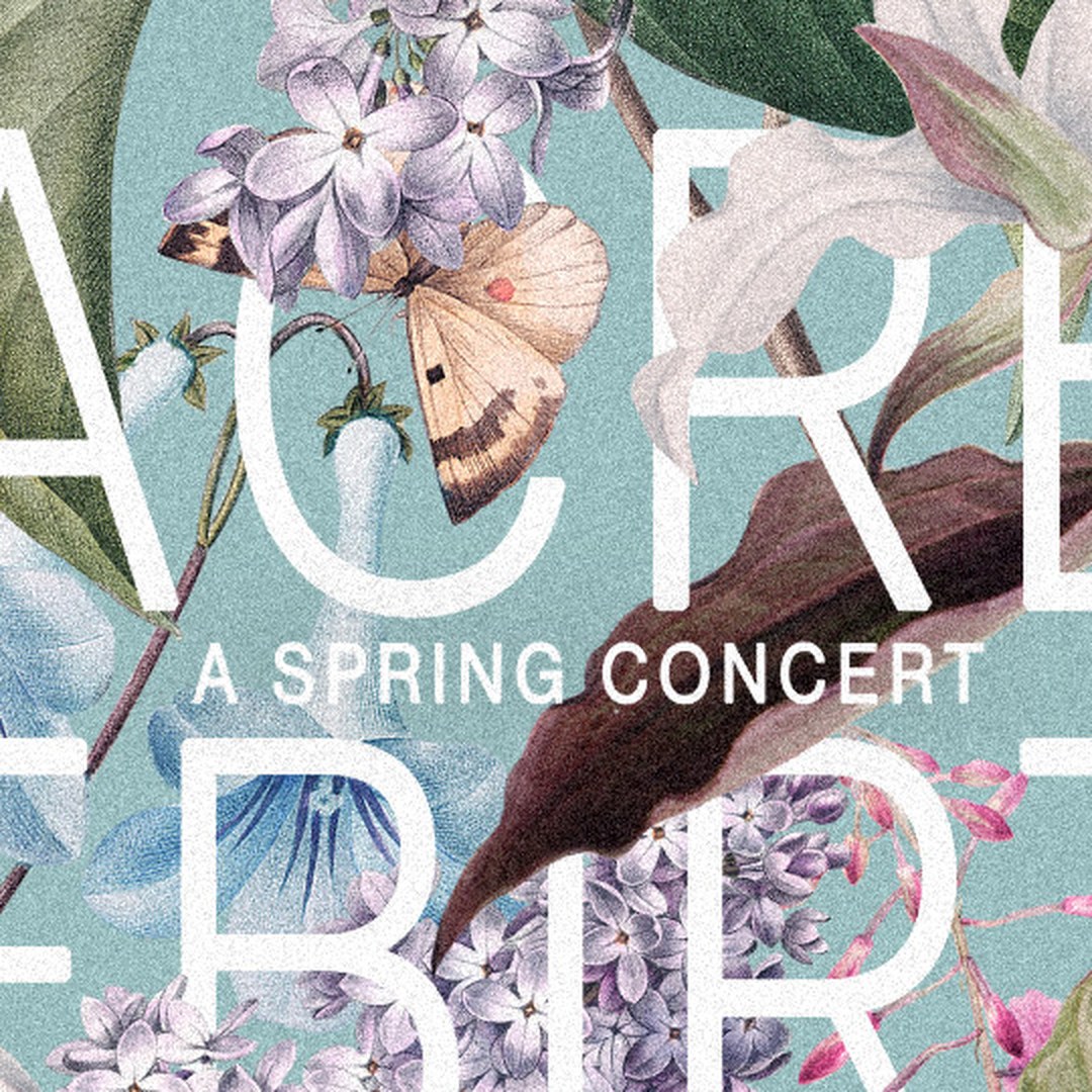 Close-up: the letters of the title pass behind a moth, a lilac branch and a dark leaf